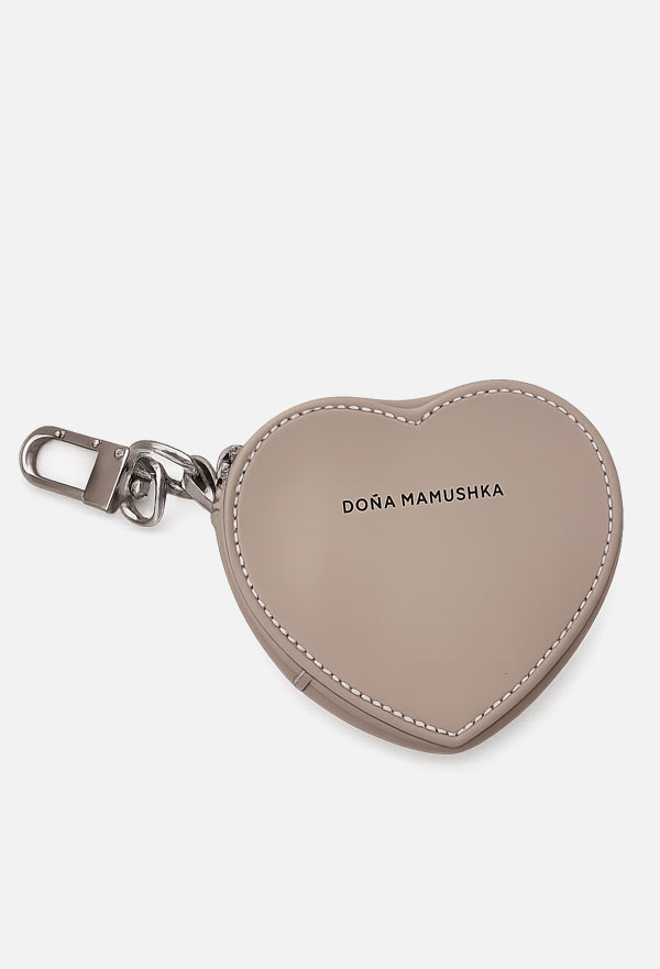 Heartbeat Pouch Charm Nude - Imagen 3