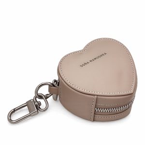 Heartbeat Pouch Charm Nude