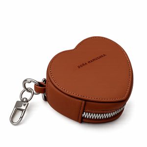 Heartbeat Pouch Charm Camel